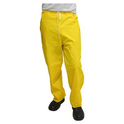 Calça de PVC Forrada Amarela 